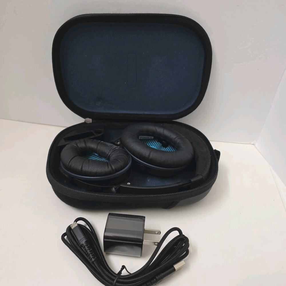 Bose QuietComfort 25 QC25 Wireless Headphones - In Case Black Working READ